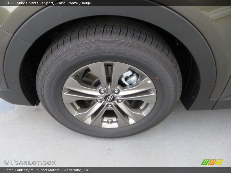 Cabo Bronze / Beige 2013 Hyundai Santa Fe Sport