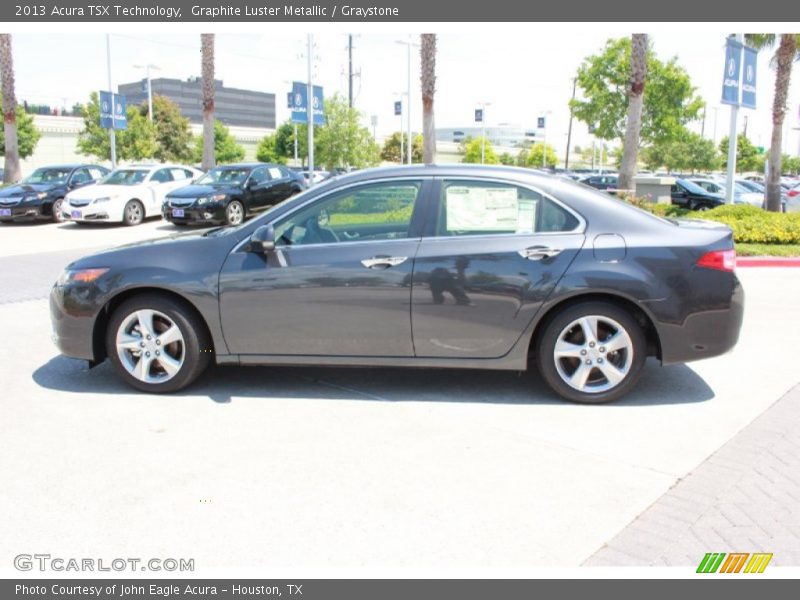 Graphite Luster Metallic / Graystone 2013 Acura TSX Technology