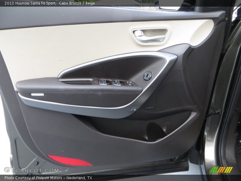 Cabo Bronze / Beige 2013 Hyundai Santa Fe Sport