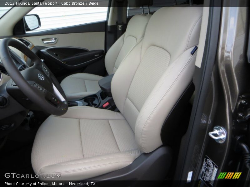 Cabo Bronze / Beige 2013 Hyundai Santa Fe Sport