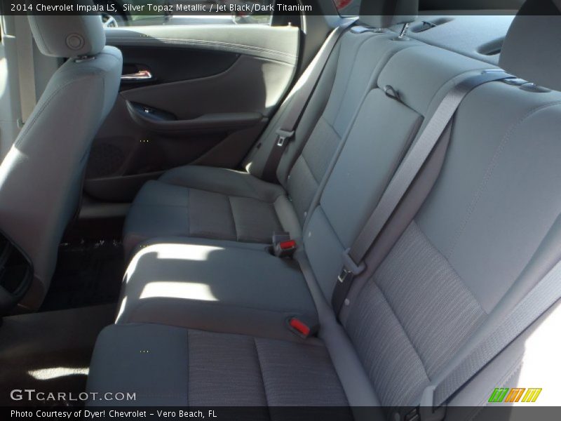 Silver Topaz Metallic / Jet Black/Dark Titanium 2014 Chevrolet Impala LS