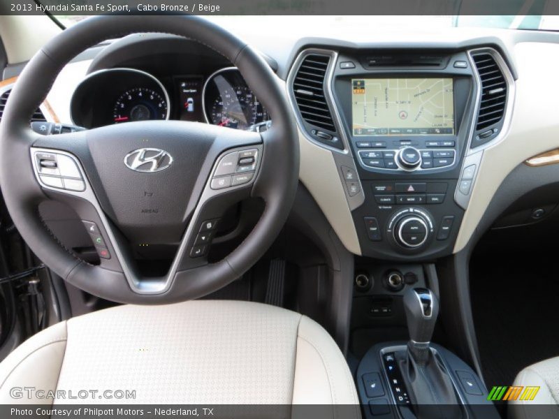 Cabo Bronze / Beige 2013 Hyundai Santa Fe Sport