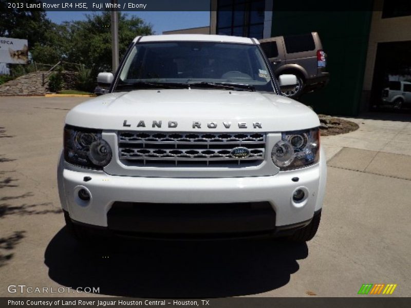 Fuji White / Ebony 2013 Land Rover LR4 HSE
