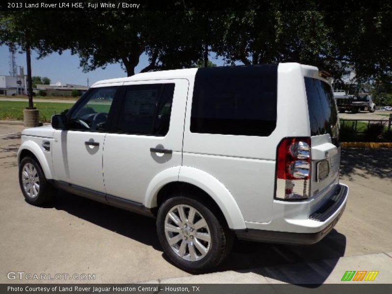 Fuji White / Ebony 2013 Land Rover LR4 HSE