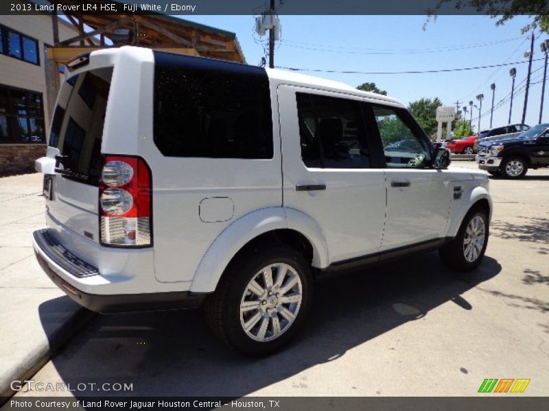 Fuji White / Ebony 2013 Land Rover LR4 HSE