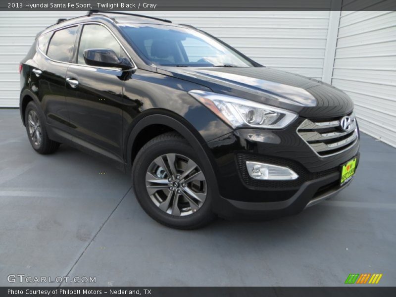 Twilight Black / Gray 2013 Hyundai Santa Fe Sport