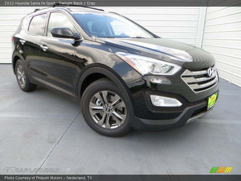 Twilight Black / Gray 2013 Hyundai Santa Fe Sport