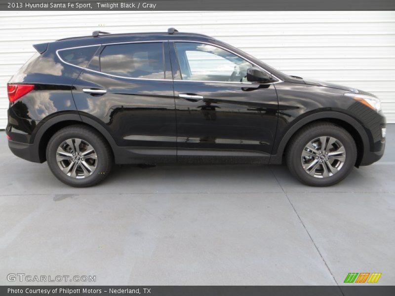 Twilight Black / Gray 2013 Hyundai Santa Fe Sport