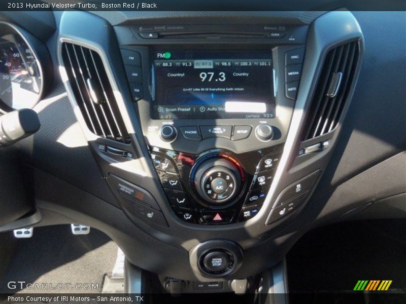 Boston Red / Black 2013 Hyundai Veloster Turbo