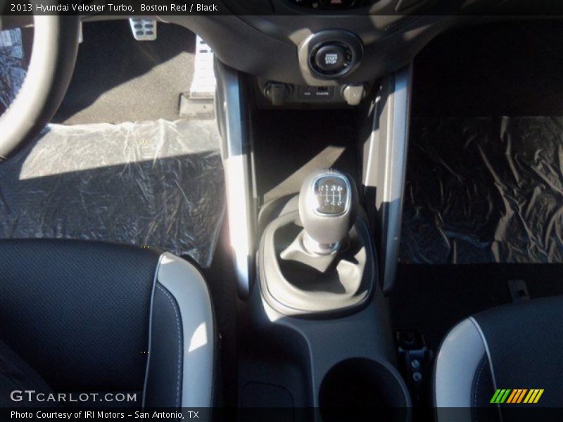 Boston Red / Black 2013 Hyundai Veloster Turbo