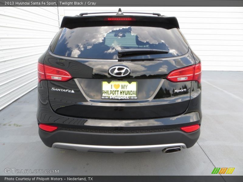 Twilight Black / Gray 2013 Hyundai Santa Fe Sport