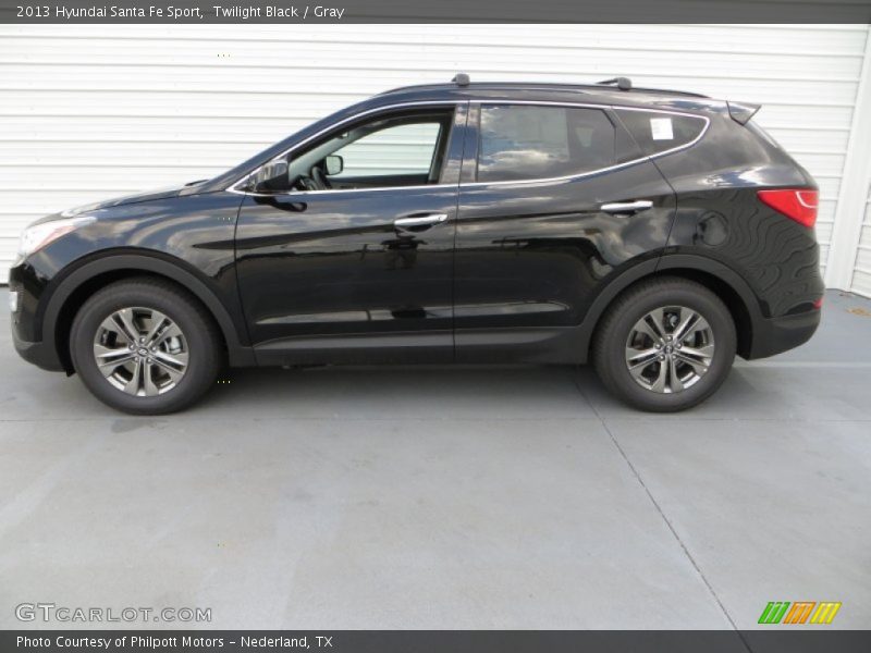 Twilight Black / Gray 2013 Hyundai Santa Fe Sport