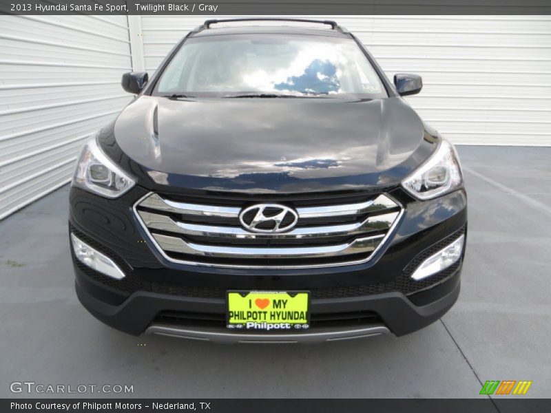Twilight Black / Gray 2013 Hyundai Santa Fe Sport