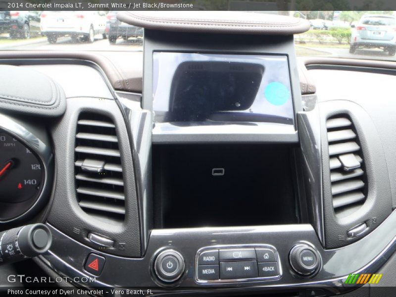 Summit White / Jet Black/Brownstone 2014 Chevrolet Impala LT