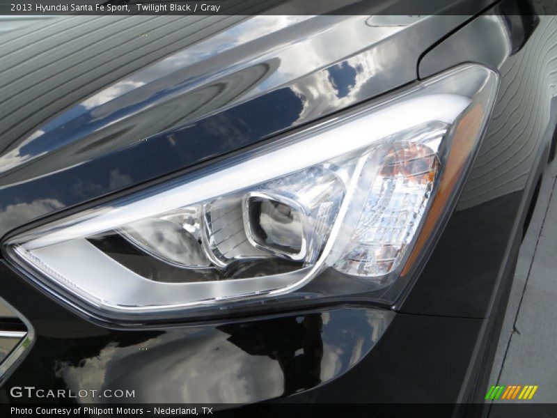 Twilight Black / Gray 2013 Hyundai Santa Fe Sport