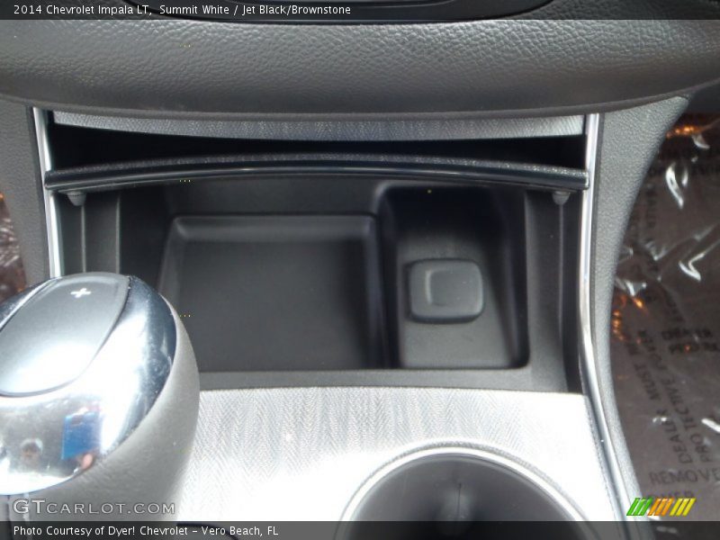 Summit White / Jet Black/Brownstone 2014 Chevrolet Impala LT