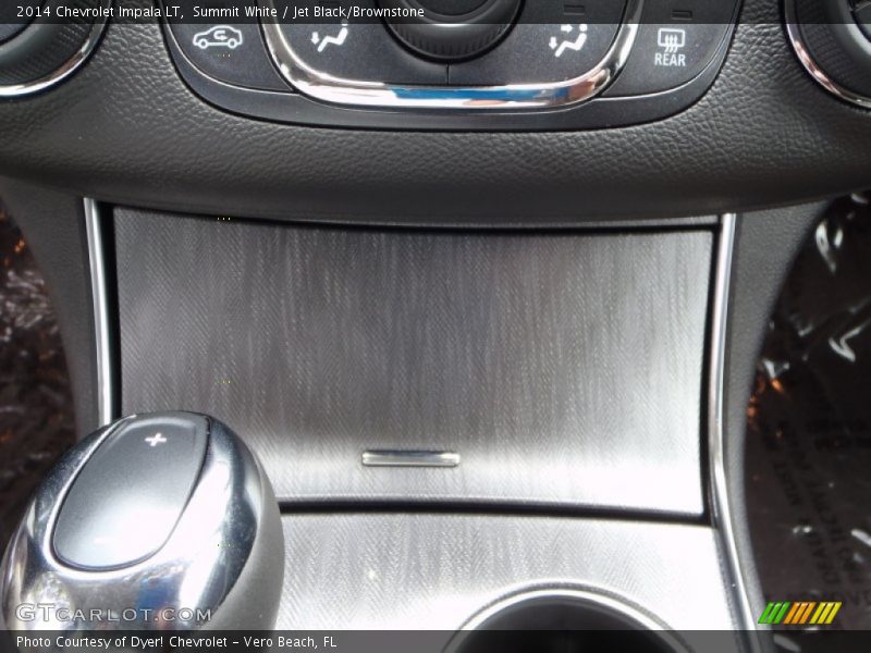Summit White / Jet Black/Brownstone 2014 Chevrolet Impala LT