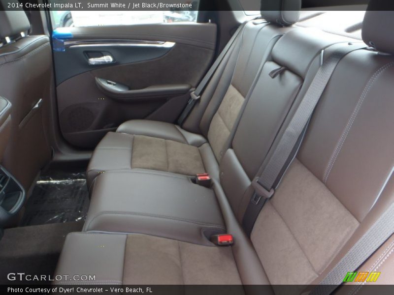 Summit White / Jet Black/Brownstone 2014 Chevrolet Impala LT