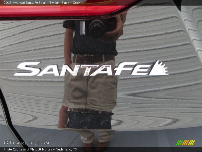 Twilight Black / Gray 2013 Hyundai Santa Fe Sport