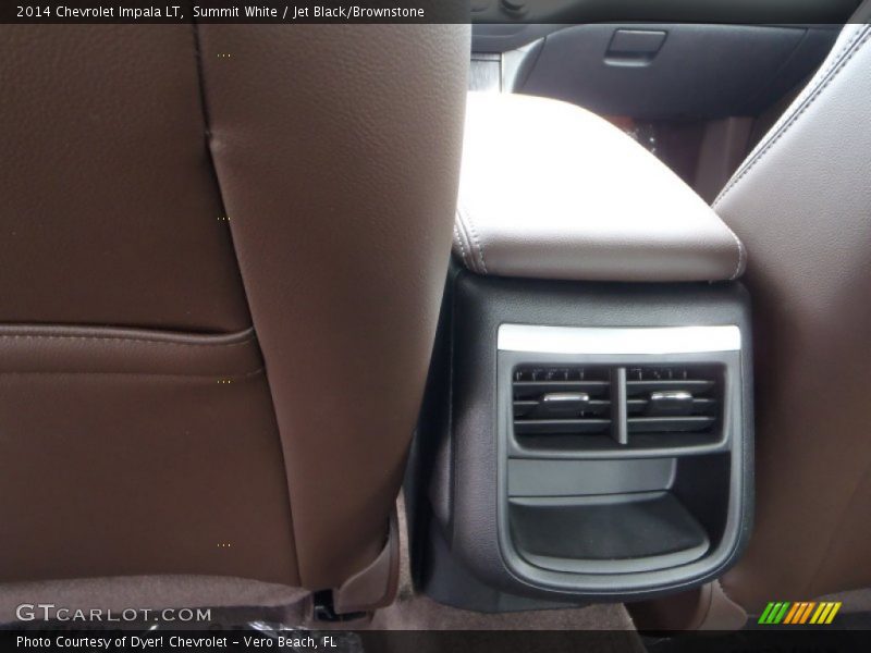 Summit White / Jet Black/Brownstone 2014 Chevrolet Impala LT