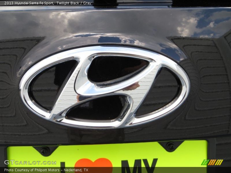 Twilight Black / Gray 2013 Hyundai Santa Fe Sport