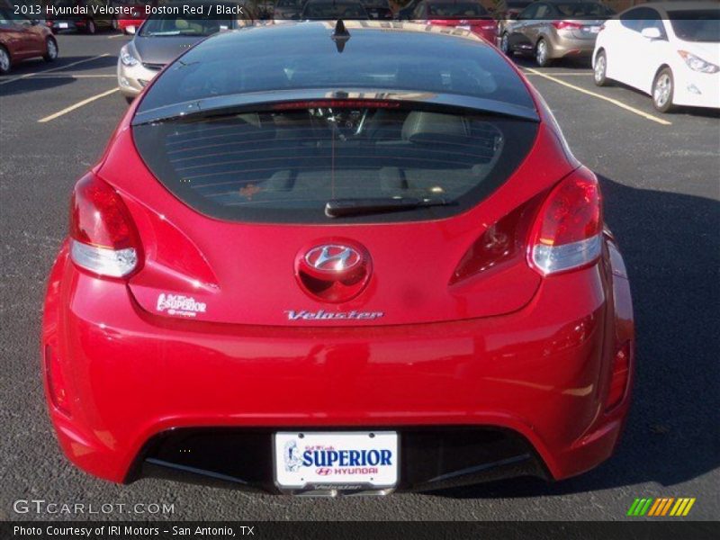 Boston Red / Black 2013 Hyundai Veloster