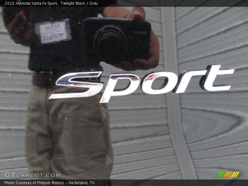 Twilight Black / Gray 2013 Hyundai Santa Fe Sport