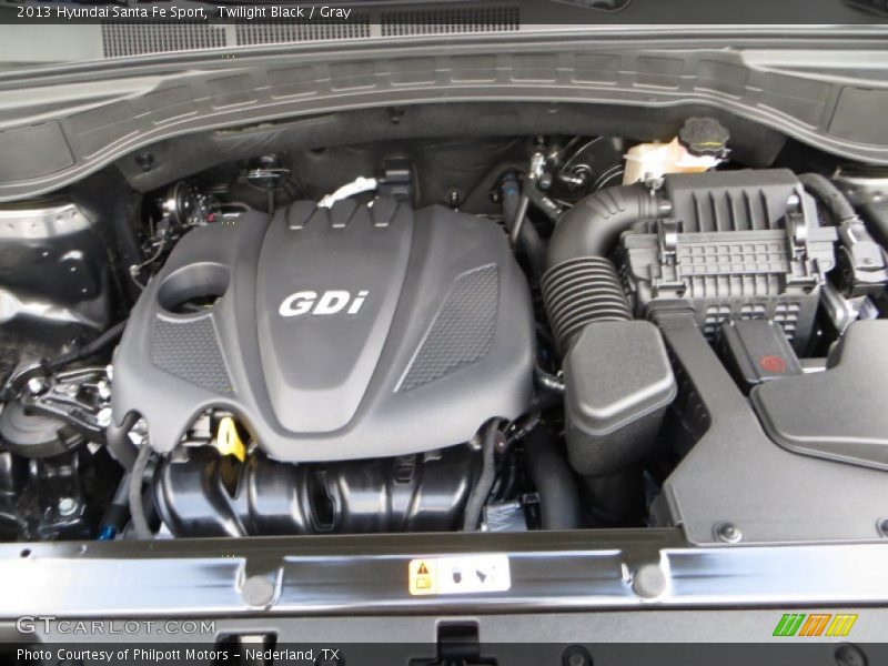 Twilight Black / Gray 2013 Hyundai Santa Fe Sport