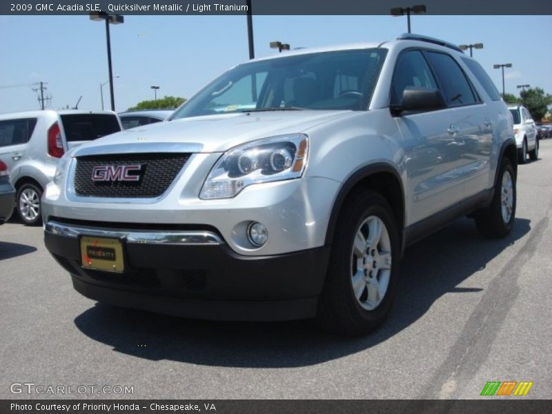 Quicksilver Metallic / Light Titanium 2009 GMC Acadia SLE