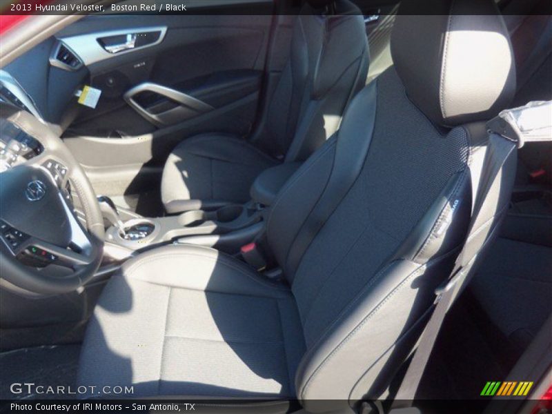 Boston Red / Black 2013 Hyundai Veloster