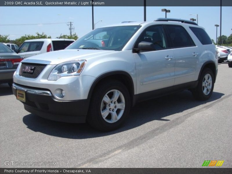 Quicksilver Metallic / Light Titanium 2009 GMC Acadia SLE