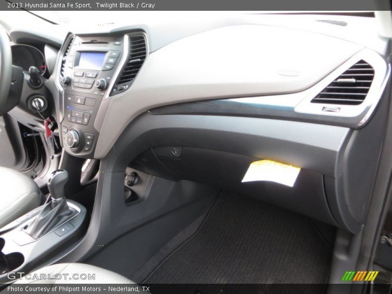 Twilight Black / Gray 2013 Hyundai Santa Fe Sport