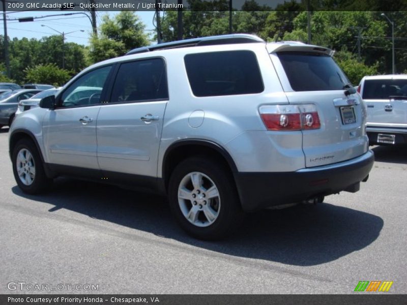 Quicksilver Metallic / Light Titanium 2009 GMC Acadia SLE