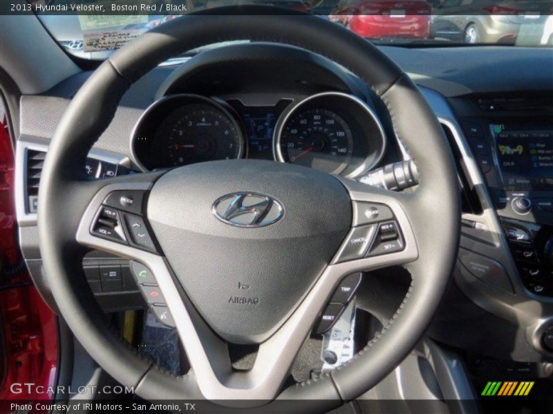 Boston Red / Black 2013 Hyundai Veloster
