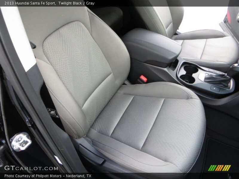 Twilight Black / Gray 2013 Hyundai Santa Fe Sport