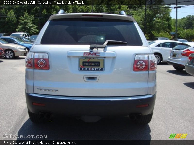 Quicksilver Metallic / Light Titanium 2009 GMC Acadia SLE