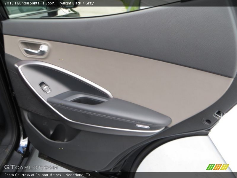Twilight Black / Gray 2013 Hyundai Santa Fe Sport