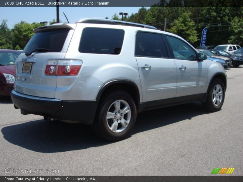 Quicksilver Metallic / Light Titanium 2009 GMC Acadia SLE