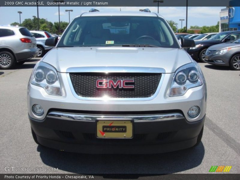 Quicksilver Metallic / Light Titanium 2009 GMC Acadia SLE
