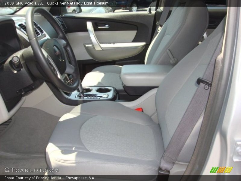 Quicksilver Metallic / Light Titanium 2009 GMC Acadia SLE
