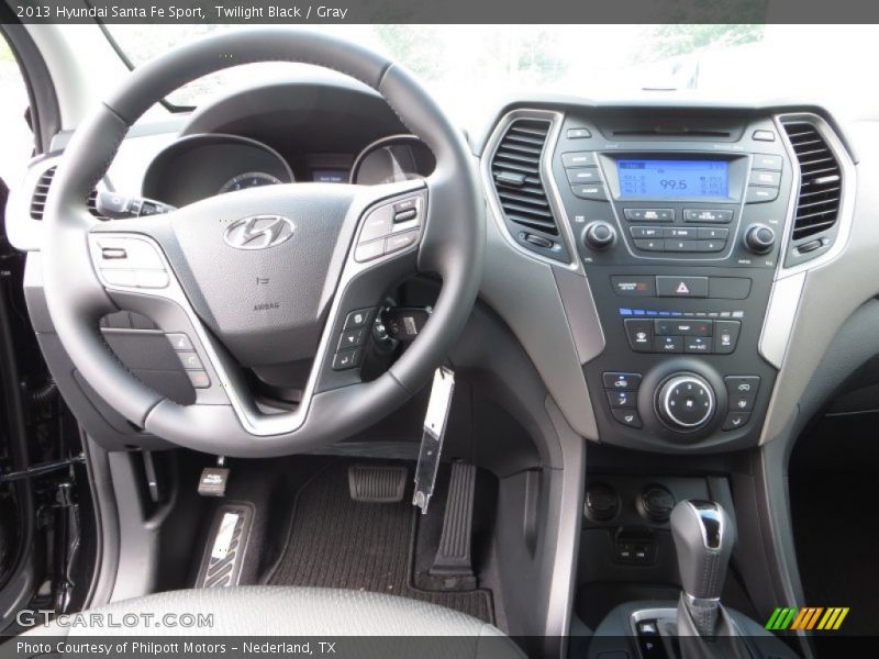 Twilight Black / Gray 2013 Hyundai Santa Fe Sport