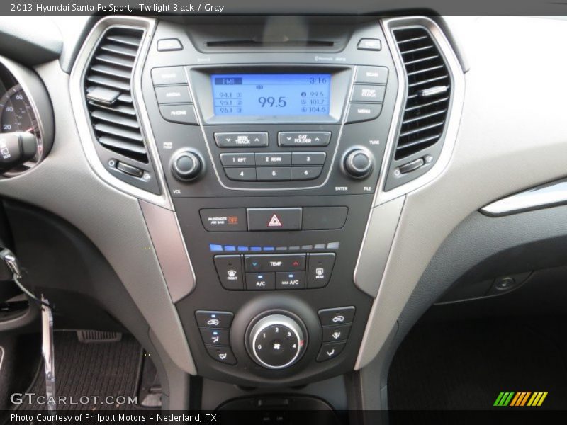 Twilight Black / Gray 2013 Hyundai Santa Fe Sport