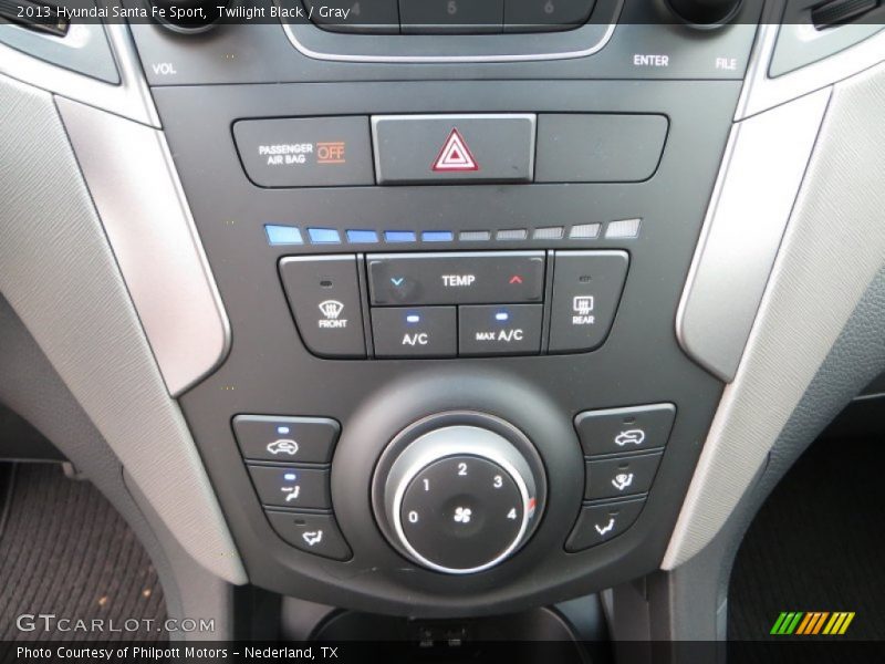 Twilight Black / Gray 2013 Hyundai Santa Fe Sport