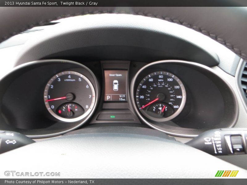 Twilight Black / Gray 2013 Hyundai Santa Fe Sport