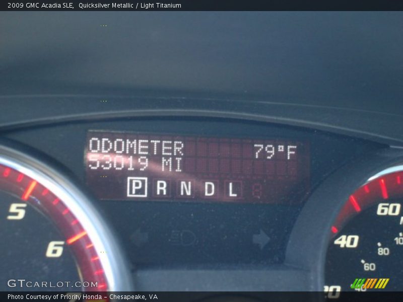 Quicksilver Metallic / Light Titanium 2009 GMC Acadia SLE