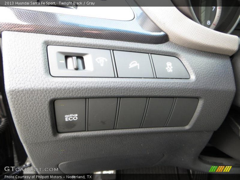 Twilight Black / Gray 2013 Hyundai Santa Fe Sport