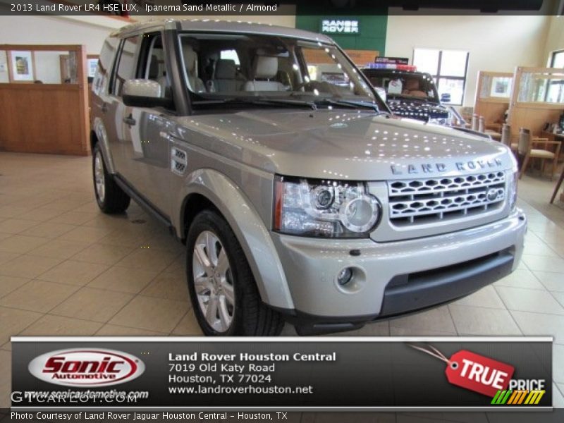 Ipanema Sand Metallic / Almond 2013 Land Rover LR4 HSE LUX