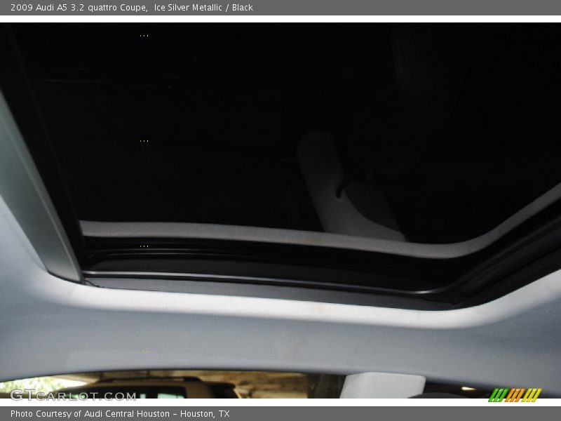 Ice Silver Metallic / Black 2009 Audi A5 3.2 quattro Coupe