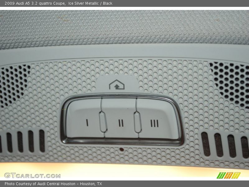 Ice Silver Metallic / Black 2009 Audi A5 3.2 quattro Coupe