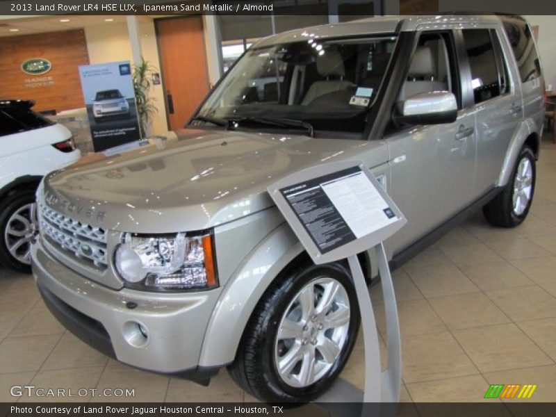 Ipanema Sand Metallic / Almond 2013 Land Rover LR4 HSE LUX